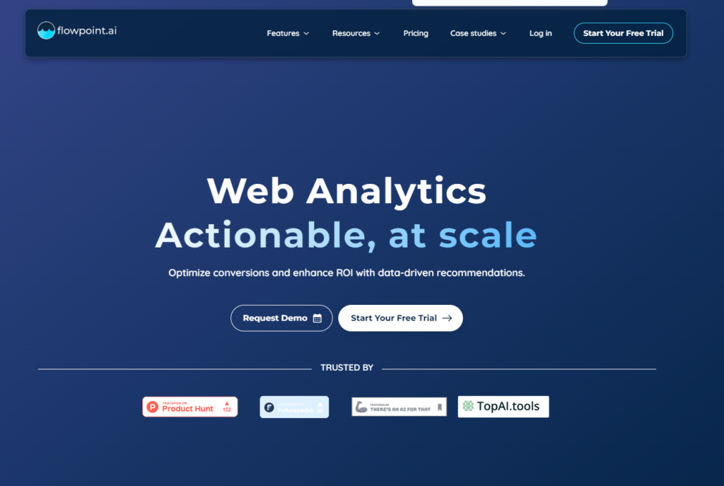 flowpoint ai optimizes website conversions and enhances roi with data-driven decisions