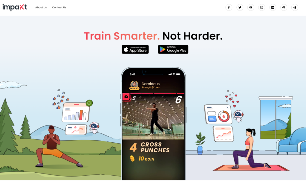 impakt ai personal trainer fitness coach