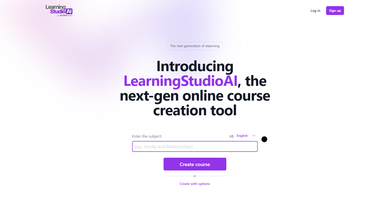 learning studio ai online course creation tool