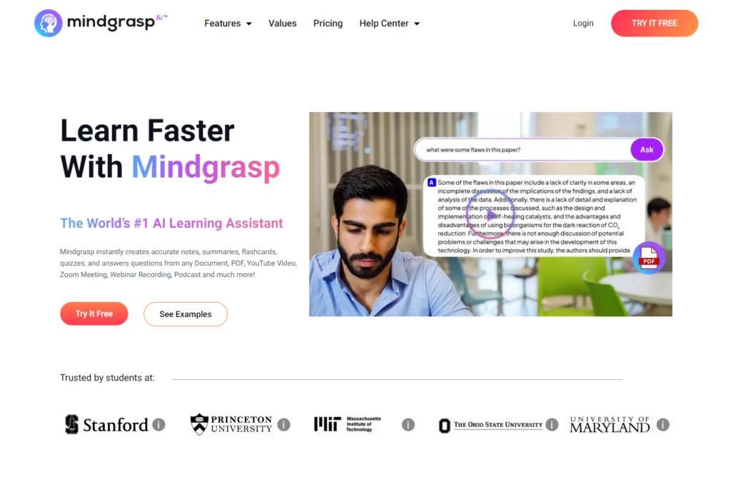 Mindgrasp AI The World’s #1 AI Learning Assistant