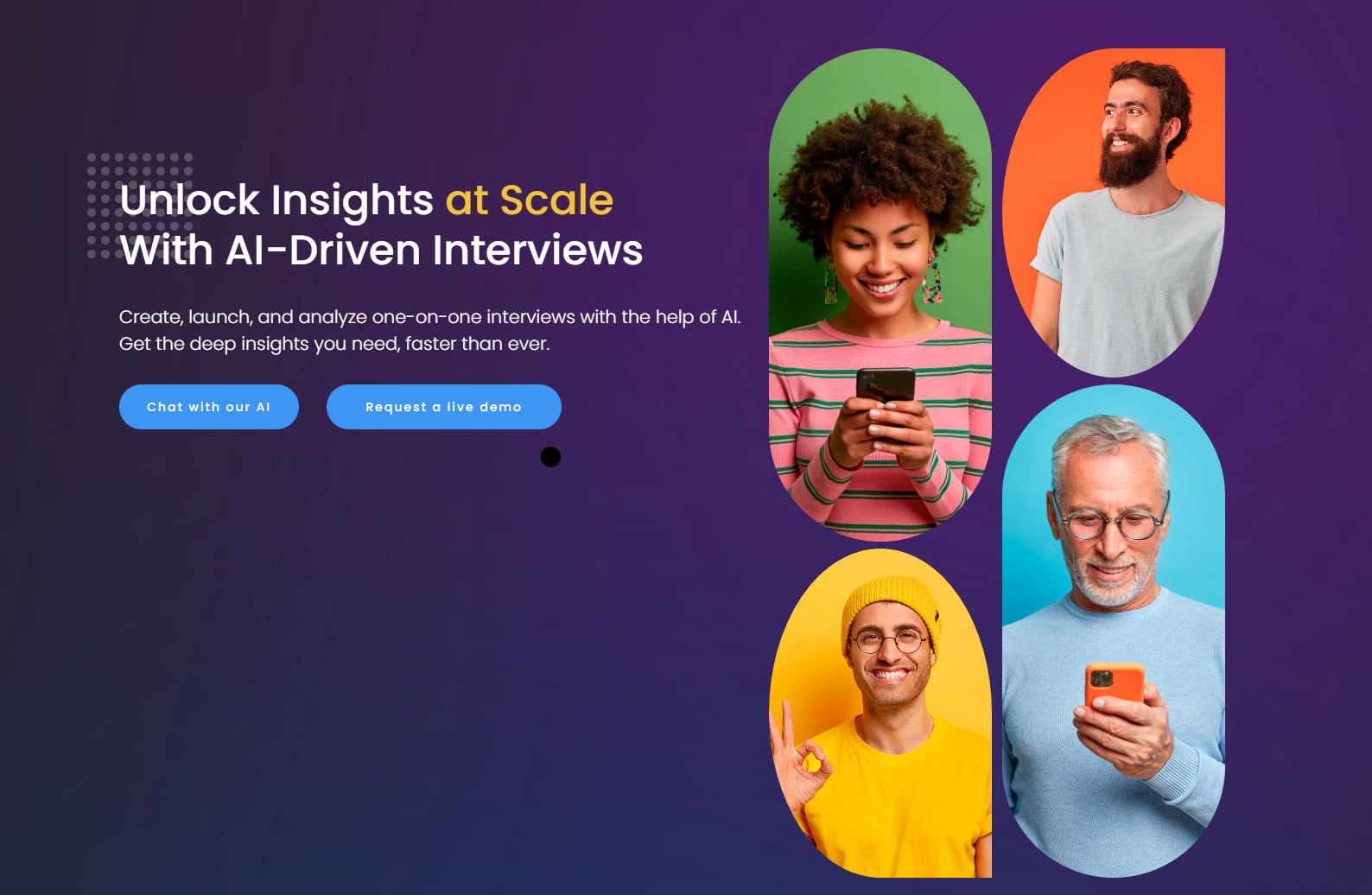 reveal ai unlock insights at scale with ai-driven interviews