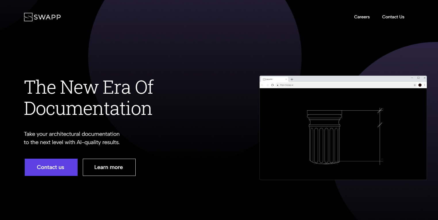 Swapp Take your architectural documentation to the next level with AI-quality results.