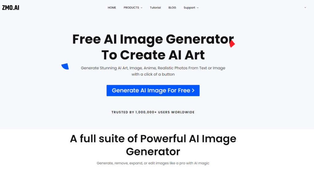 ZMO.AI Generate, remove, expand, or edit images like a pro with AI magic